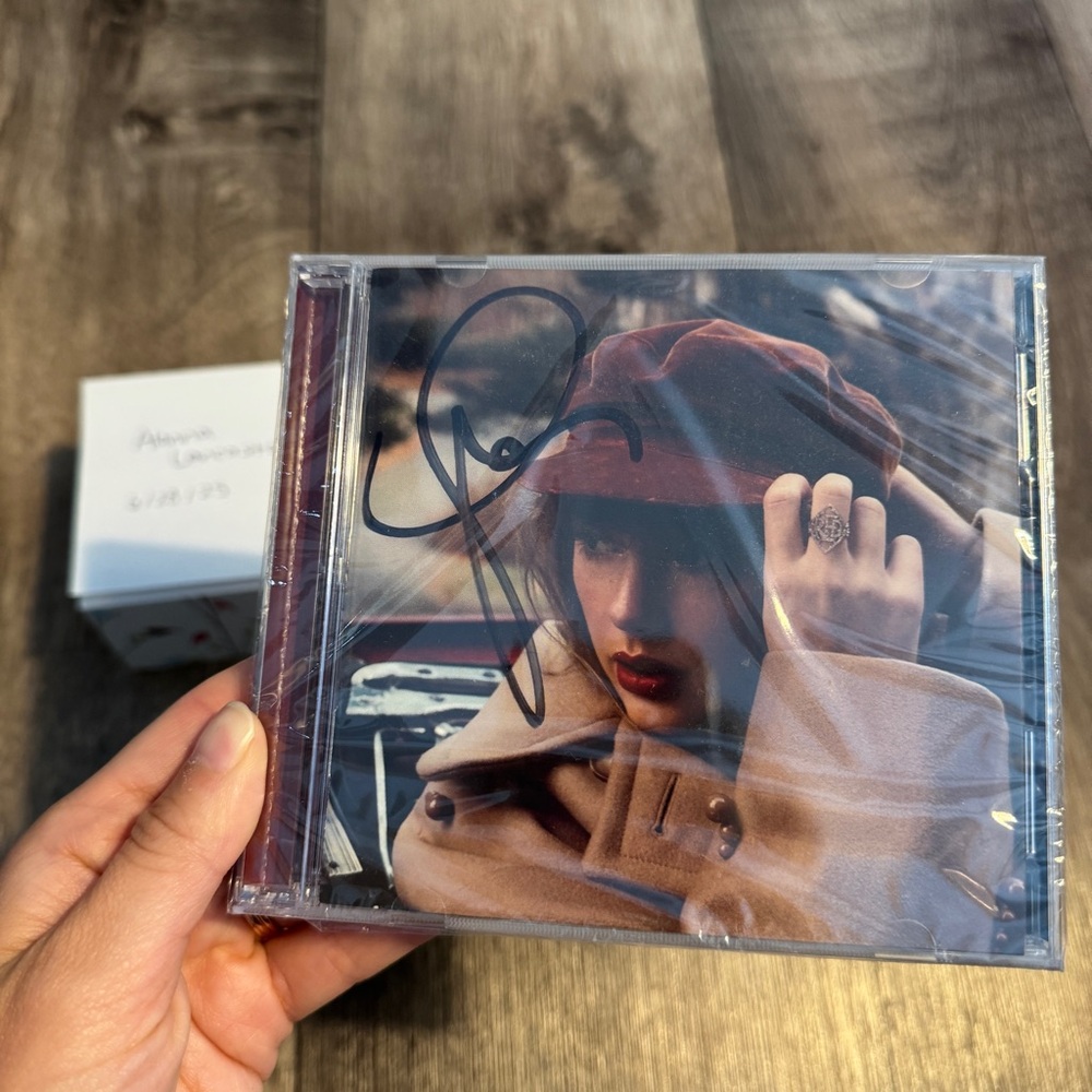 SOLD 🛑 Signed Red TV CD (Sealed)